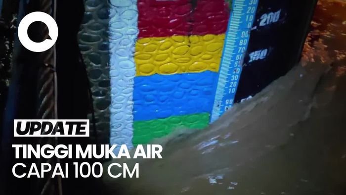 Waspada Banjir untuk DKI, Bendung Katulampa Siaga III