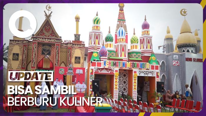 Kemeriahan MTQ ke-56 di Kota Medan