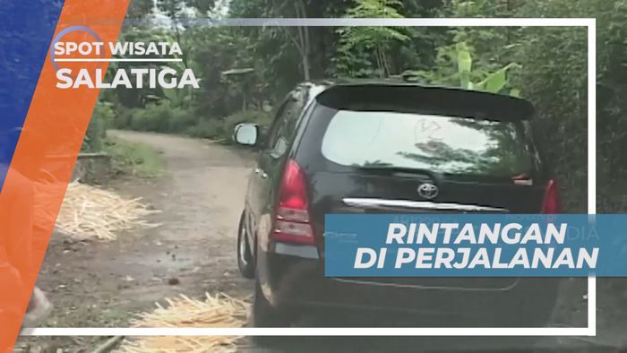 Medan Terjal Menuju Pusat Pembuatan Kerajinan Berbahan Bambu, Salatiga