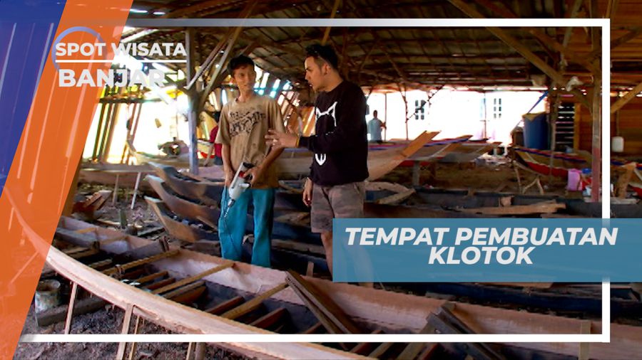 Menyusuri Sungai Menuju Desa Alalak, Tempat Pembuatan Perahu Klotok, Banjarmasin