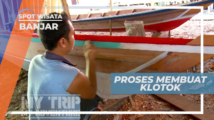 Melihat Secara Langsung Proses Pembuatan Perahu Klotok, Banjarmasin