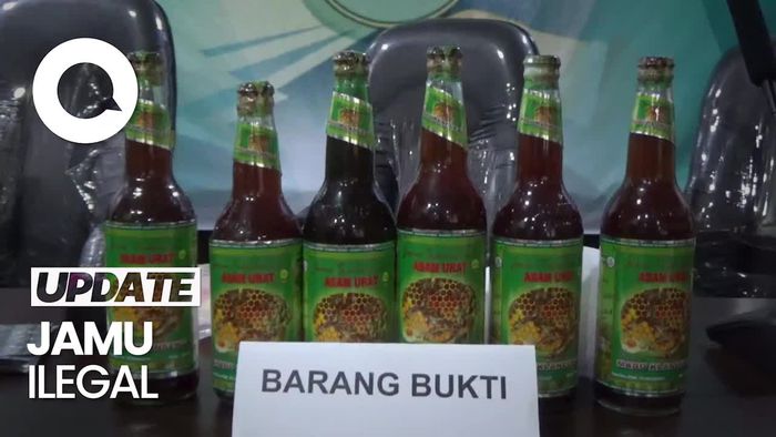 BPOM Jambi Sita 2.744 Botol Jamu Tradisional Mengandung Bahan Kimia