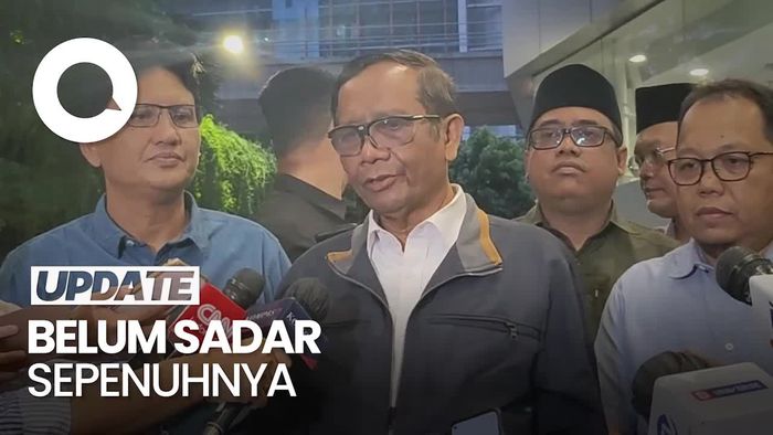 Mahfud Jenguk David: Alami Kemajuan, Meski Masih Koma