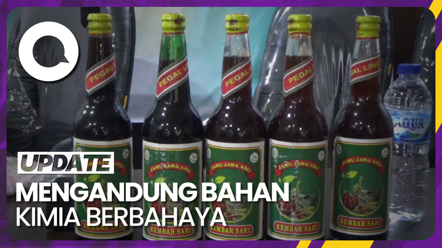 BPOM Jambi Sita 2.744 Botol Jamu Tradisional Ilegal 