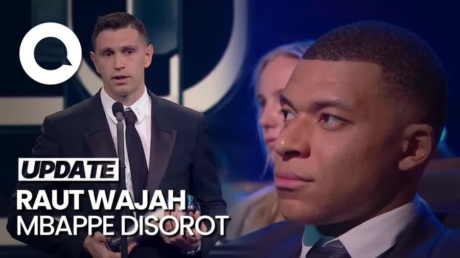 Viral Tatapan Mbappe ke Emi Martinez di Penghargaan FIFA