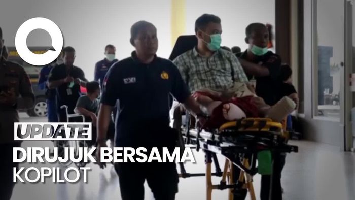 Kaki Remuk, Pilot Heli Rombongan Kapolda Jambi Dirujuk ke RS Polri Jakarta