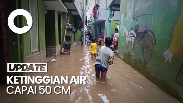Hujan Deras, Permukiman Kebon Pala Jaktim Kebanjiran Lagi