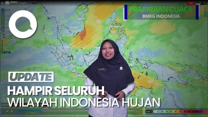 Prakiraan Cuaca 2 Maret: Jakarta Diguyur Hujan Disertai Petir