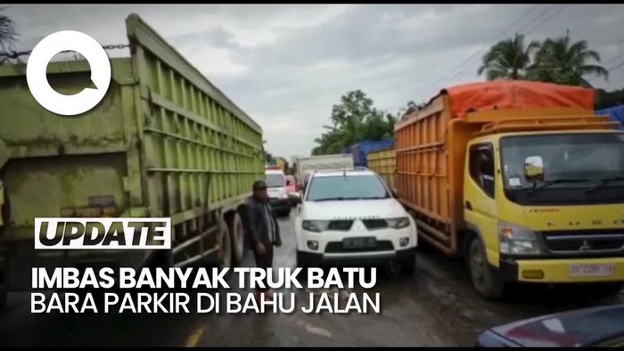 Penampakan Kemacetan di Jambi, Mengular Hingga 15 Km