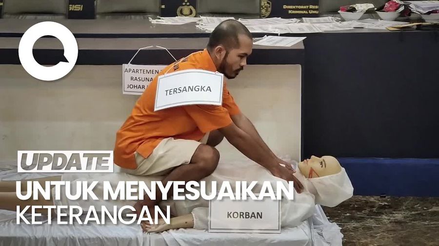 Rekonstruksi Kasus Mutilasi Angela Selesai, 60 Adegan Diperagakan