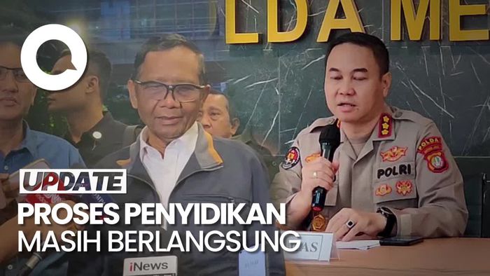 Polisi Respons Desakan Mahfud Agar Mario Dijerat Pasal Penganiayaan Berat