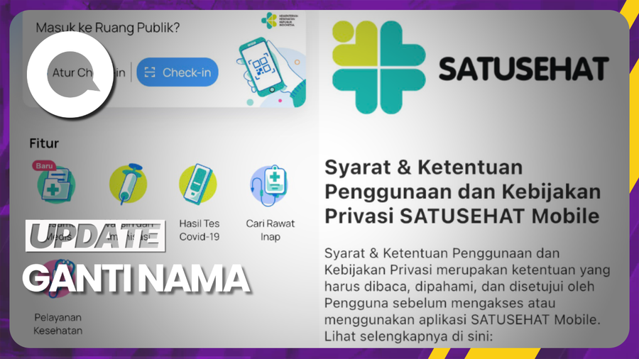 PeduliLindungi Berubah Jadi SatuSehat, Ini Fitur-fitur Barunya!