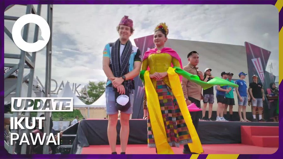8 Rider WSBK Ikut Festival Karnaval Budaya di Mandalika