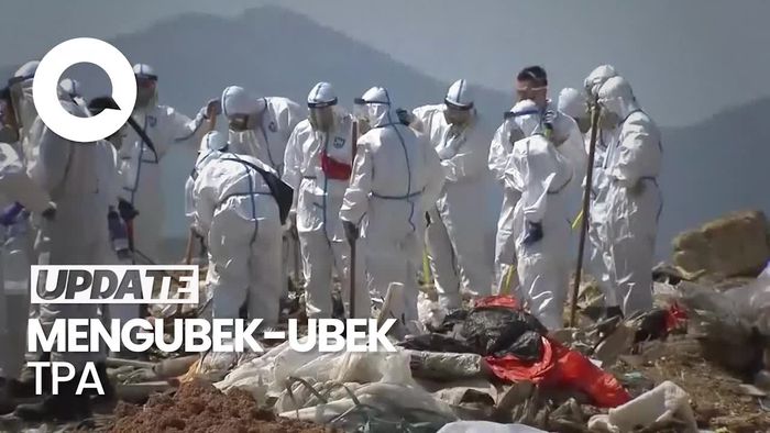 Momen Ratusan Polisi Cari Sisa Tubuh Abby Choi di Tempat Sampah