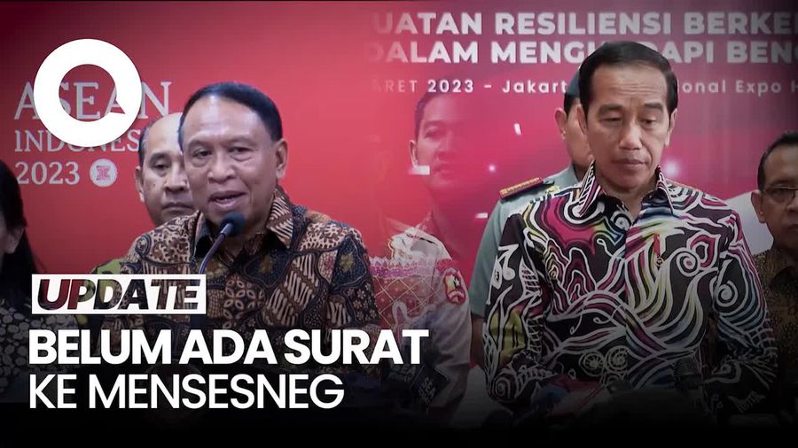 Jokowi Ngaku Belum Terima Surat Pengunduran Diri Menpora Zainuddin Amali