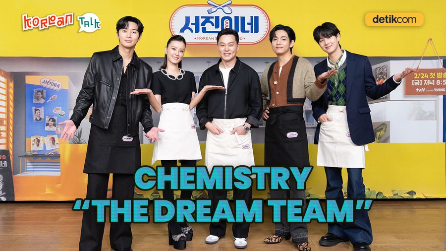 K-Talk: Cerita Seru V BTS hingga Park Seo Joon soal Jinnys Kitchen