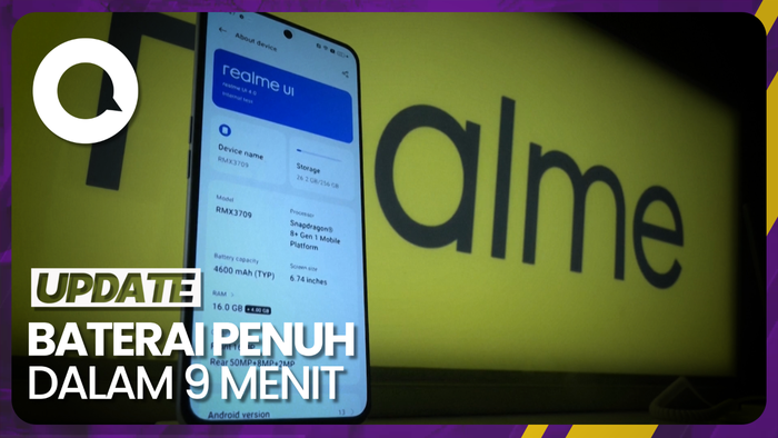 Kebolehan Teknologi Fast Charging di realme GT3