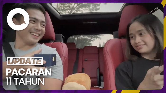 Momen Gritte Agatha Dilamar Sang Kekasih