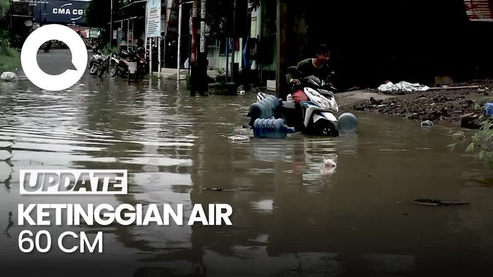 Banjir di Kabupaten Pati Meluas Aktivitas Warga Lumpuh