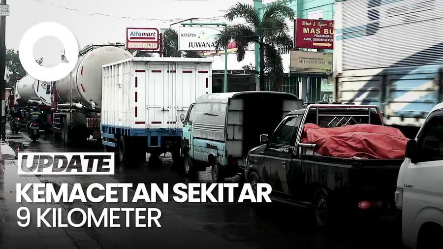 Jalur Pantura Juwana Pati Masih Macet Parah, Hampir 5 Jam Tiap Harinya