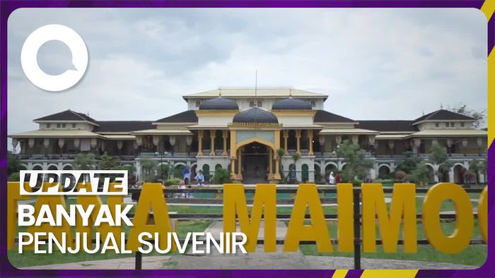Miris, Kondisi Istana Maimun yang Kini Lebih Mirip Pasar