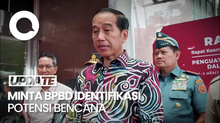 Jokowi Minta Pemda Siapkan Anggaran Bencana: Jangan Sampai BPBD Teriak