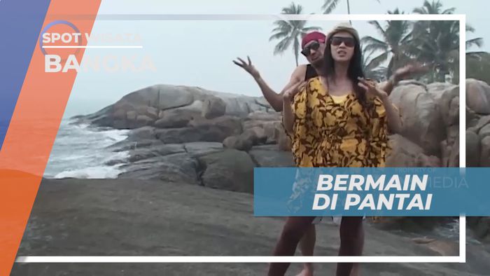 Seru-seruan Bermain dan Menikmati Indahnya Pantai Parai, Bangka