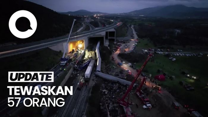 Buntut Tabrakan Maut 2 Kereta, Kepala Stasiun Yunani Ditangkap