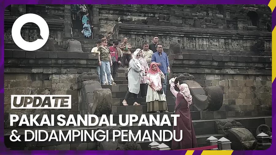 Kesan Wisatawan yang Kini Diperbolehkan Naik ke Candi Borobudur