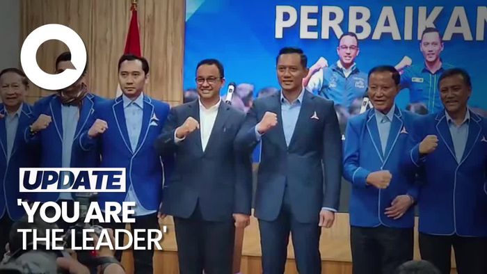 Saat AHY Tegas Nyatakan Anies Sebagai Pemimpin Koalisi Perubahan