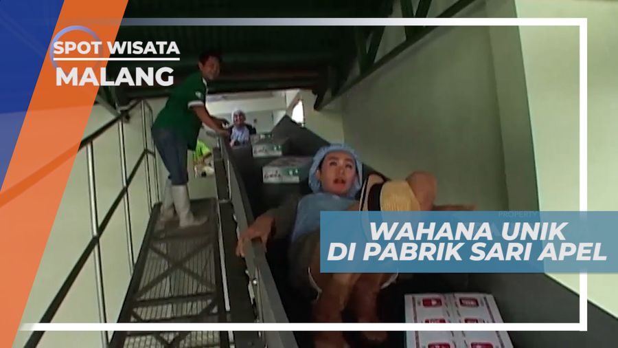 Seru-seruan di Pabrik Pengolahan Buah Apel, Malang