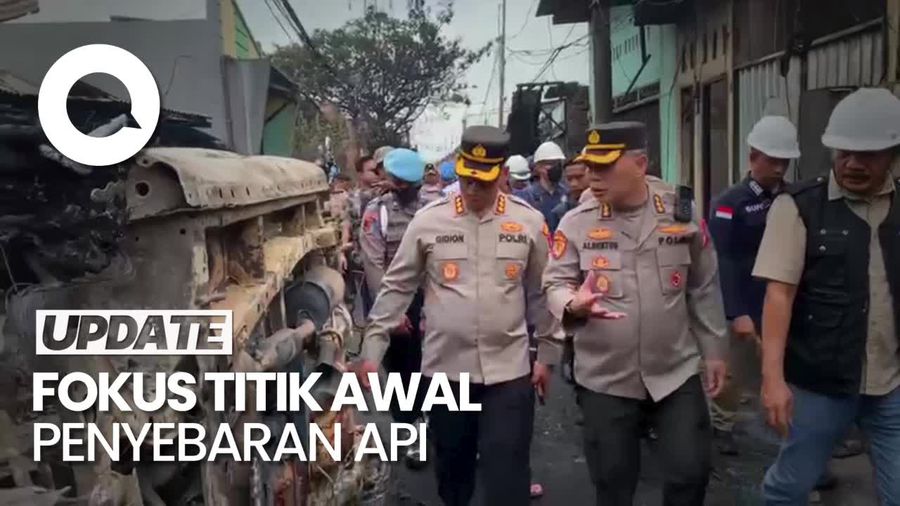Puslabfor Cek Lokasi Kebakaran Depo Pertamina Plumpang