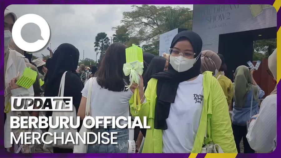 Suasana Jelang Konser NCT DREAM di Jakarta