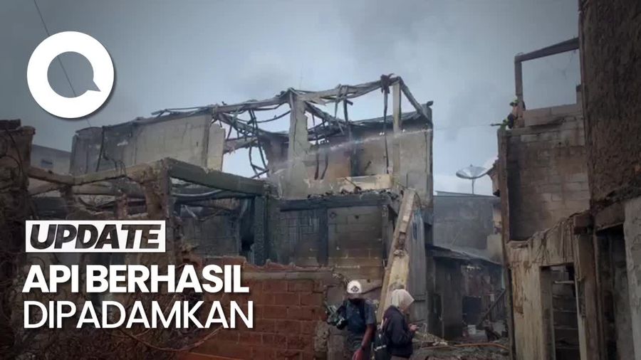 Muncul Api di Lokasi Kebakaran Depo Plumpang, Damkar Kembali Meluncur