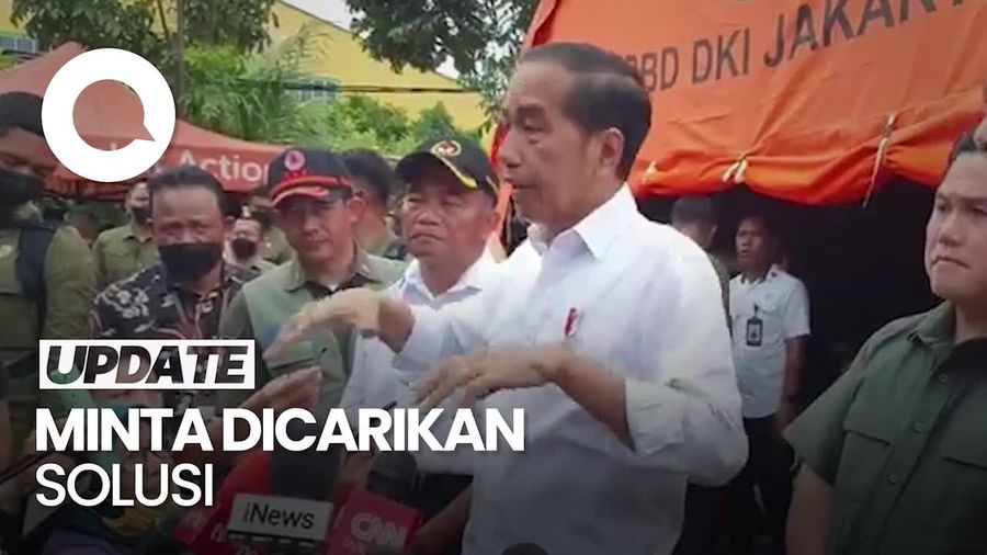 Jokowi soal Area Sekitar Depo Plumpang: Ini Harusnya Zona Air