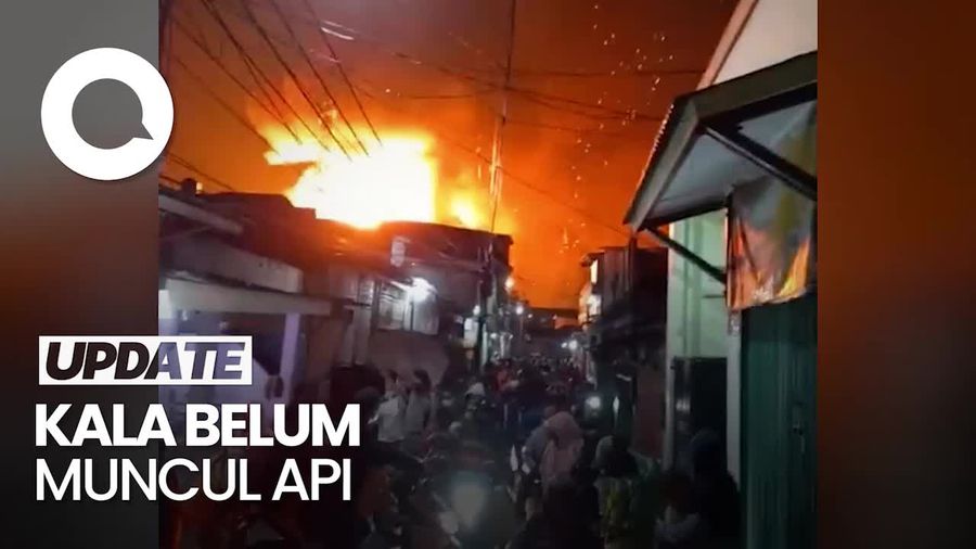 Cerita Warga Cium Bau Gas Sebelum Depo Pertamina Kebakaran