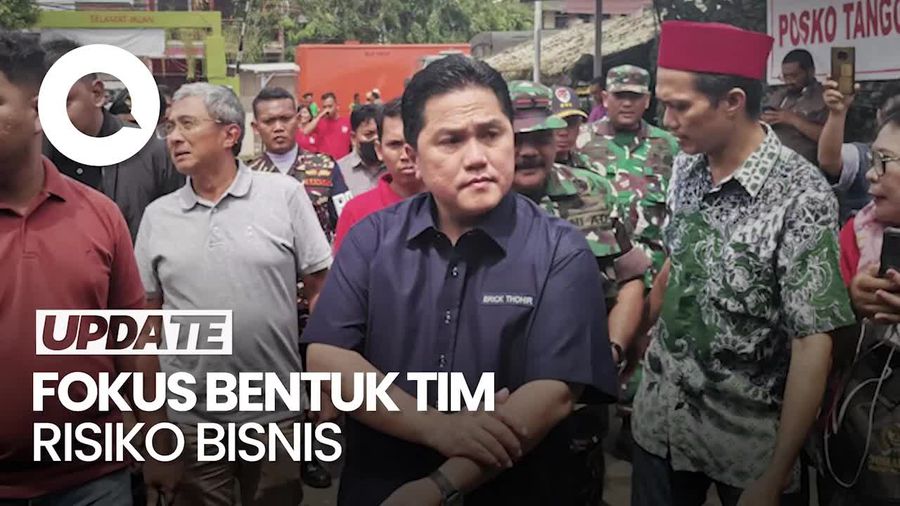 Saat Erick Thohir Bicara Rombak Direksi Pertamina Usai Insiden Plumpang