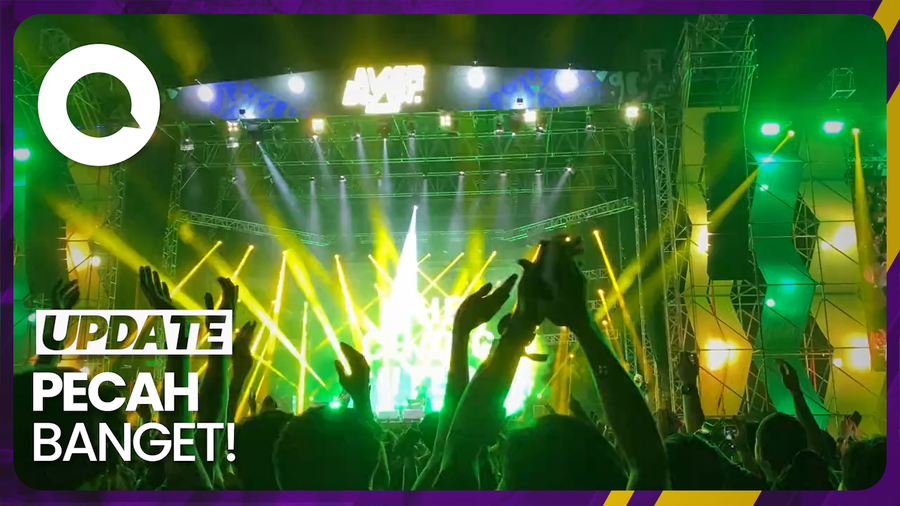 Aksi Naff hingga Simple Plan di Everblast Festival Hari Pertama