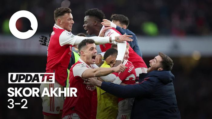 Comeback Is Real! Arsenal Bangkit Usai Tertinggal 2 Gol Dari Bournemouth