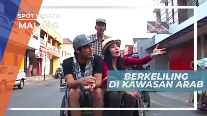 Naik Becak Menyusuri Kawasan Arab di Kota Malang