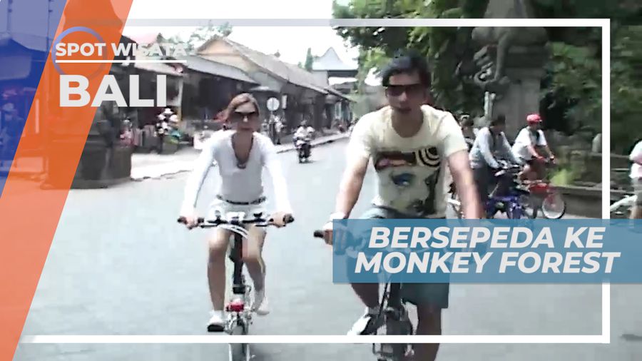 Serunya Goes Ramai-ramai Dengan Komunitas Sepeda Menuju Monkey Forest, Bali