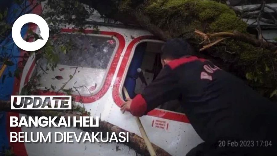 Pilot dan Kopilot Korban Heli Rombongan Kapolda Jambi Masih Dirawat