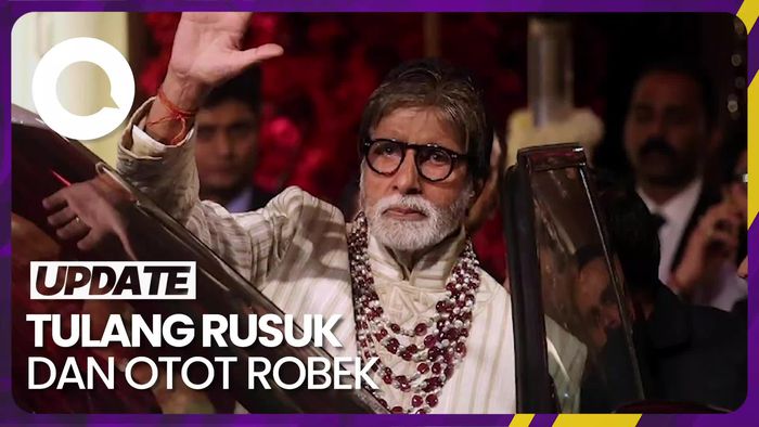 Amitabh Bachchan Alami Cedera Tulang saat Syuting Film Project K