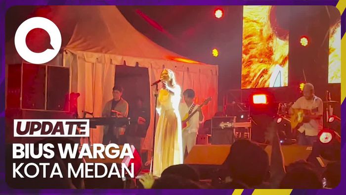 Nadin Amizah-Last Child Ramaikan Hajatan Anak Medan