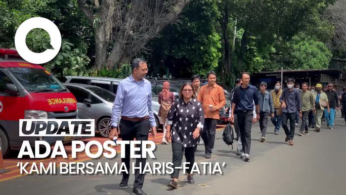 Haris-Fatia Tiba di Polda Jelang Pelimpahan Tahap II Kasus Lord Luhut