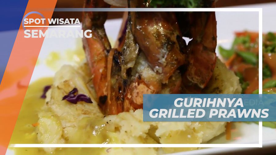 Grilled Prawns, Cita Rasa Manis Udang Dengan Bumbu Rempah yang Meresap, Semarang