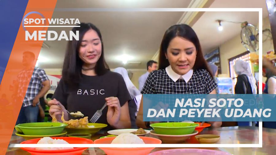 Nasi Soto, Menikmati Lezatnya Kuah Kaldu Ditambah Renyahnya Peyek Udang, Medan