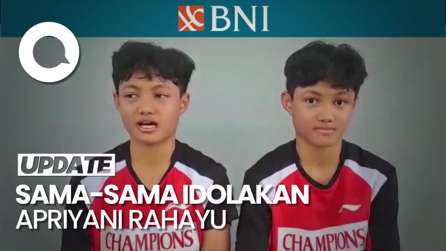 Kompaknya Si Kembar Haura-Mahya di BNI Sirnas A Purwokerto
