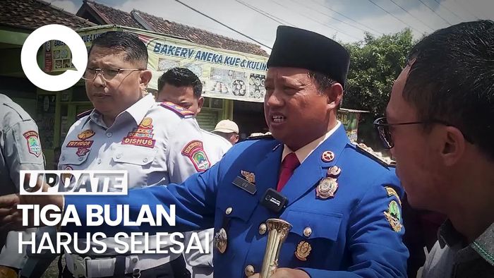 Wagub Jabar Janji Segera Perbaiki Jalan Rusak di Majalengka