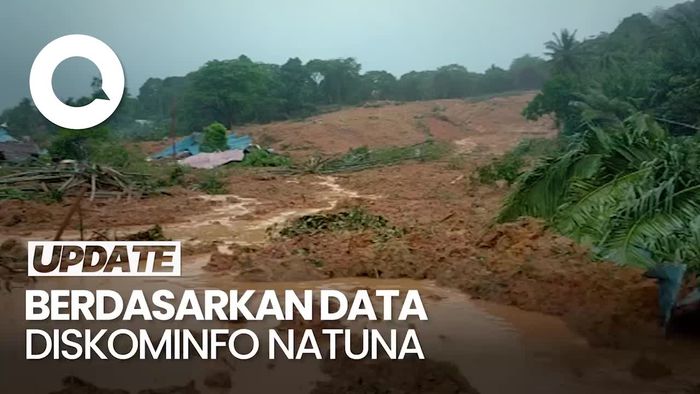Longsor di Natuna: 42 Orang Hilang, 1.216 Mengungsi